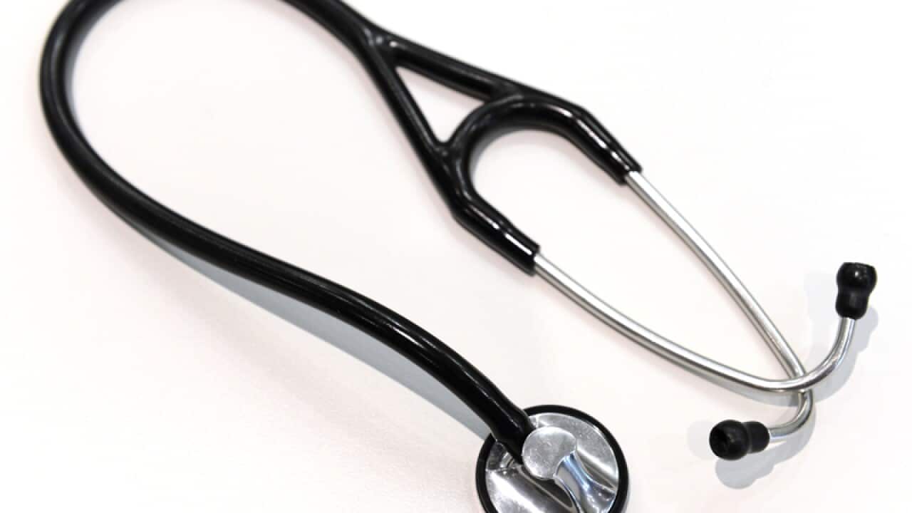 A stethoscope