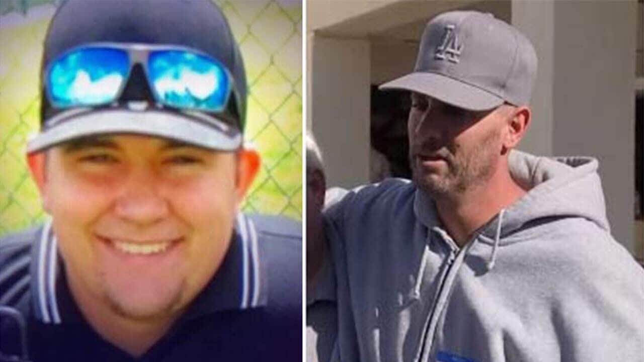 Jason Coffman sobbed as he recalled authorities telling him that his oldest son Cody Coffman had been killed in the California bar shooting.