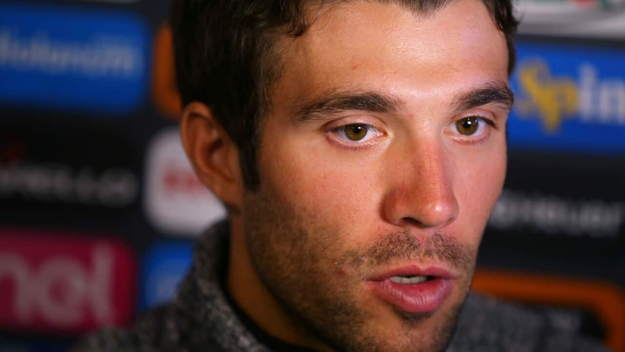 His goats keep him grounded... FDJ's Thibaut Pinot.