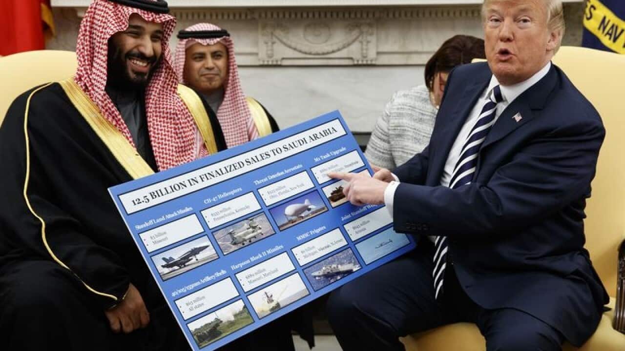 President Donald Trump & Saudi Crown Prince Mohammed bin Salman