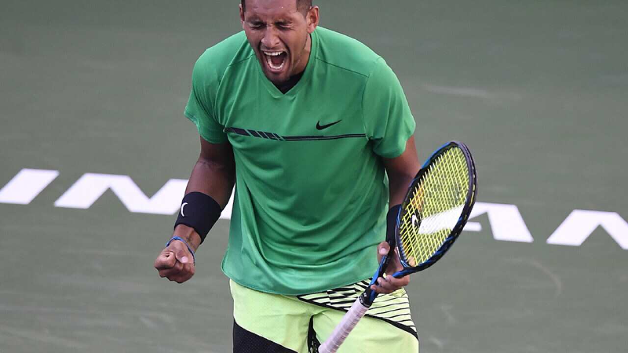 Australian tennis player Nick Kyrgios