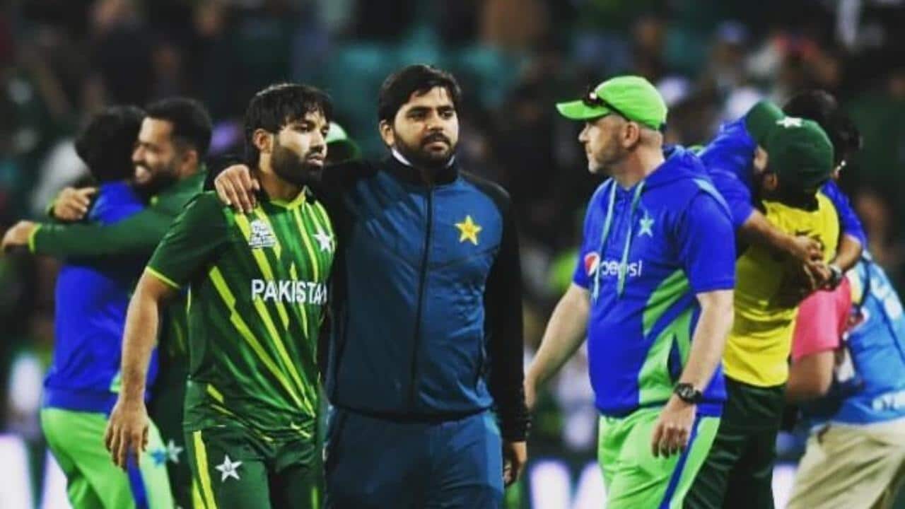 M Rizwan with Ibrahim