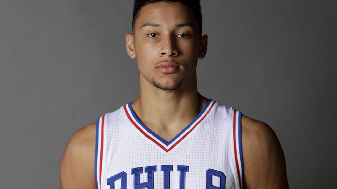 Philadelphia 76ers' Ben Simmons