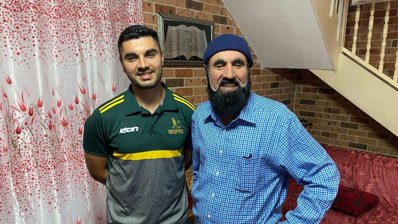 Noor Tanha and his father Mohammad