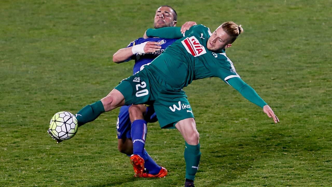 Borja Baston Eibar Getafe Primera Division