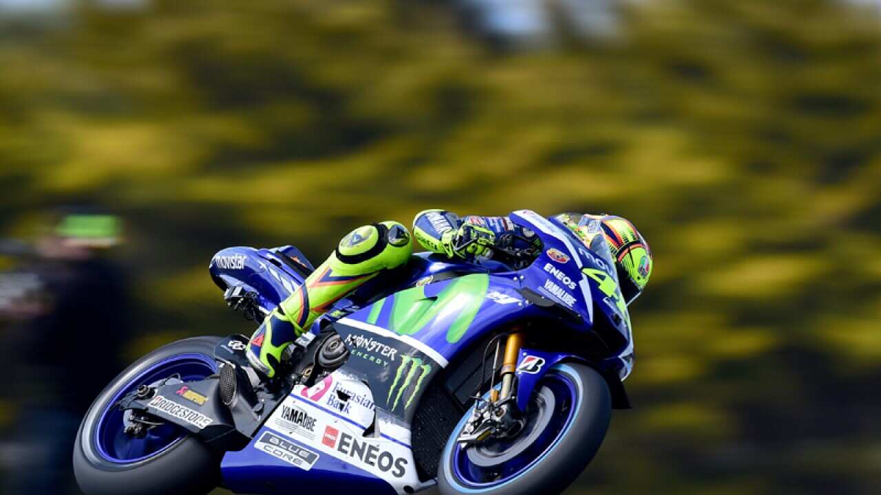 MotoGP rider Valentino Rossi