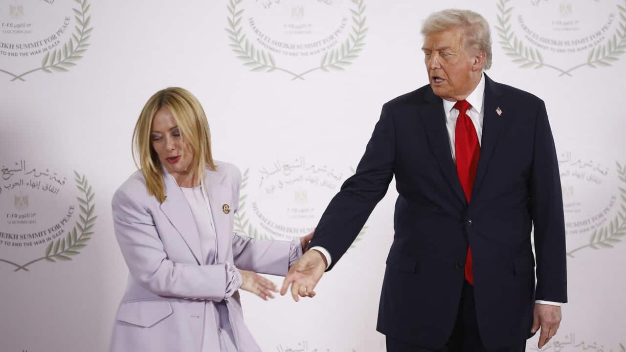 Meloni and Trump