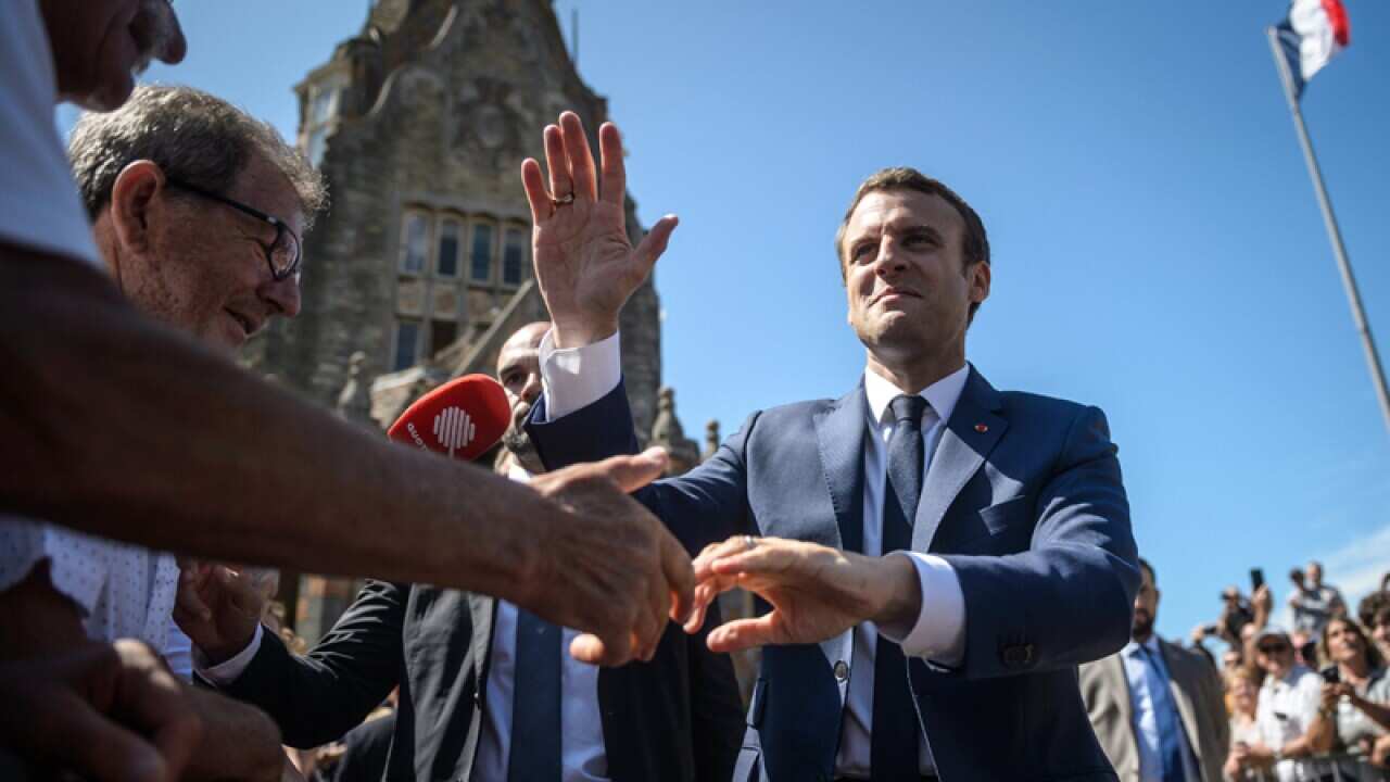 French President Emmanuel Macron