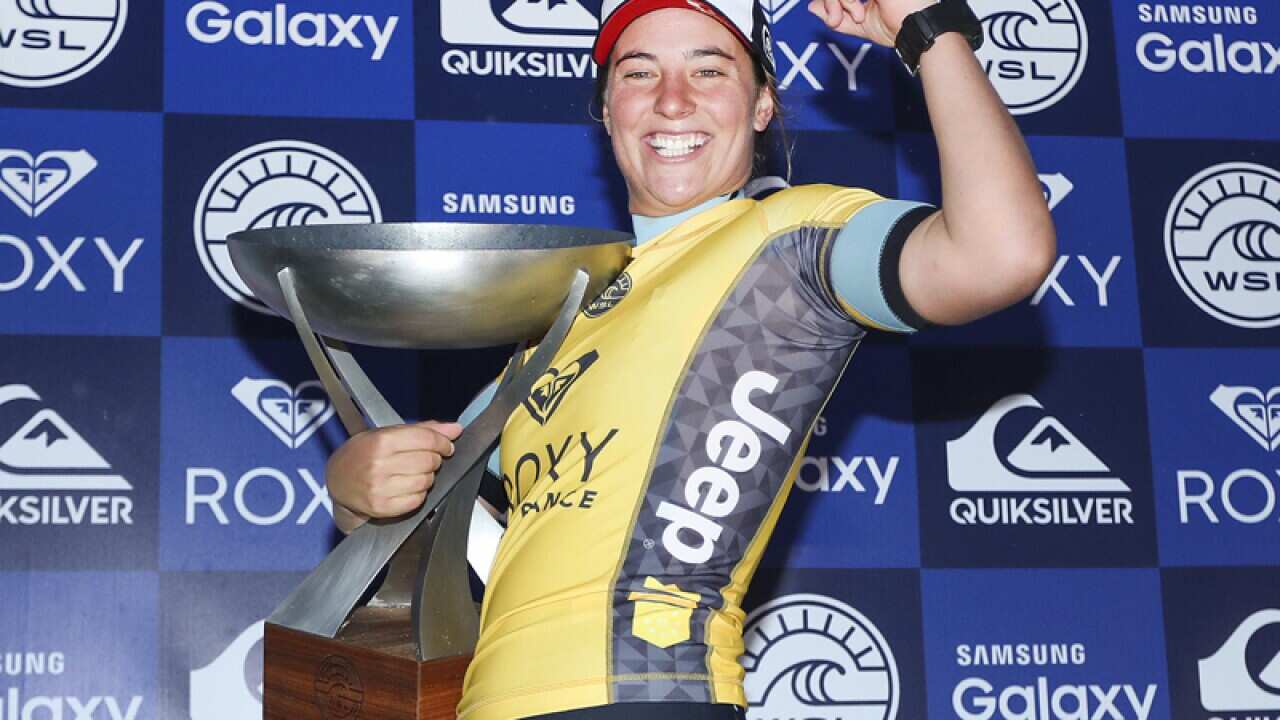 Australian surfer Tyler Wright