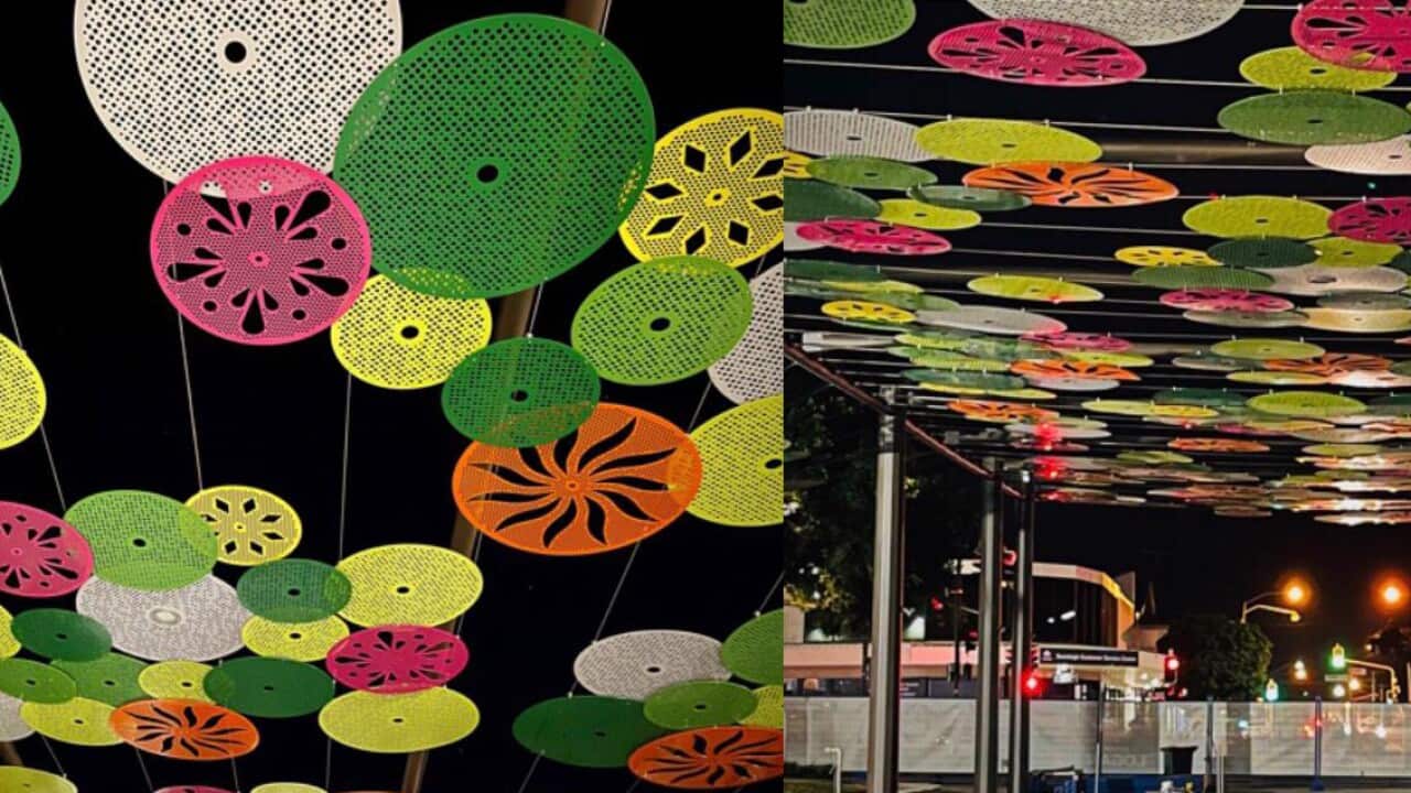 Brisbane Square installation