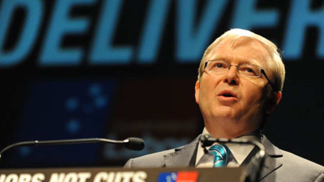 Graham Rudd Rudd to start campaign in Brisbane | SBS News