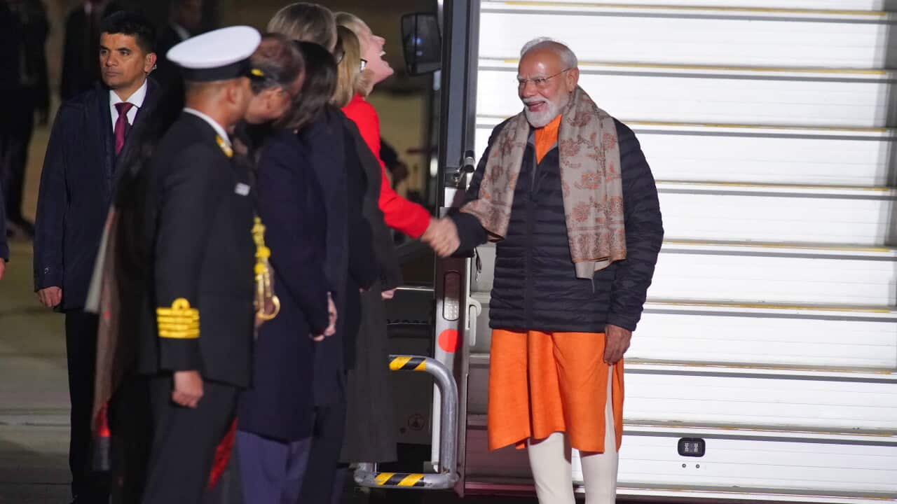 NARENDRA MODI ARRIVAL MELBOURNE