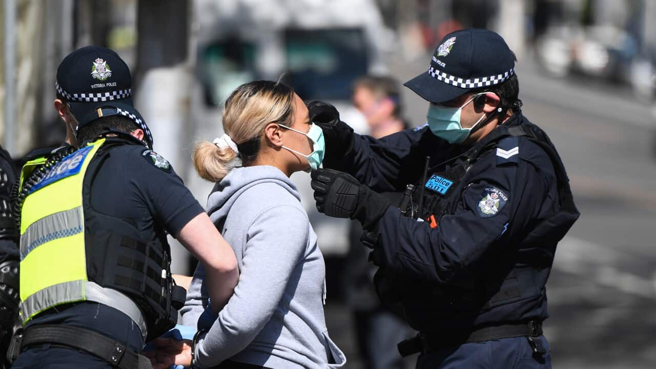 ANTI LOCKDOWN PROTEST MELBOURNE