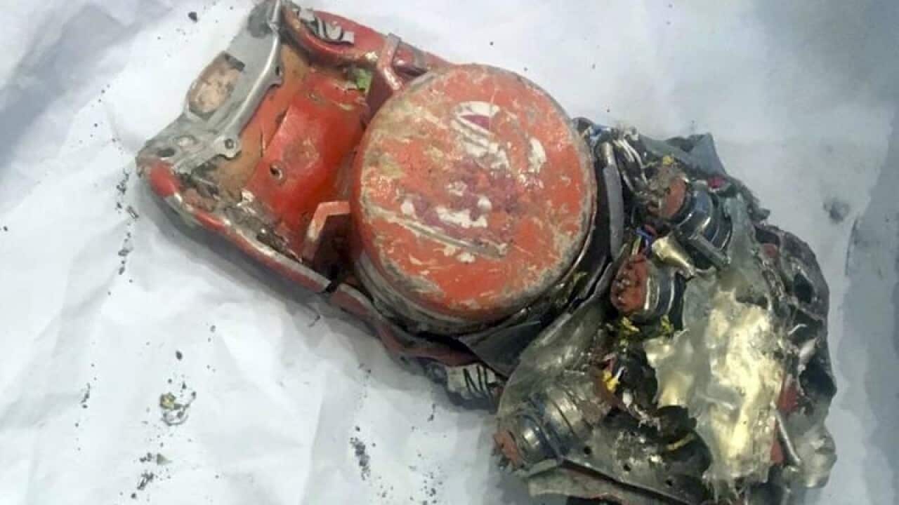 One of the black box recorders from the Ethiopian Airlines plane
