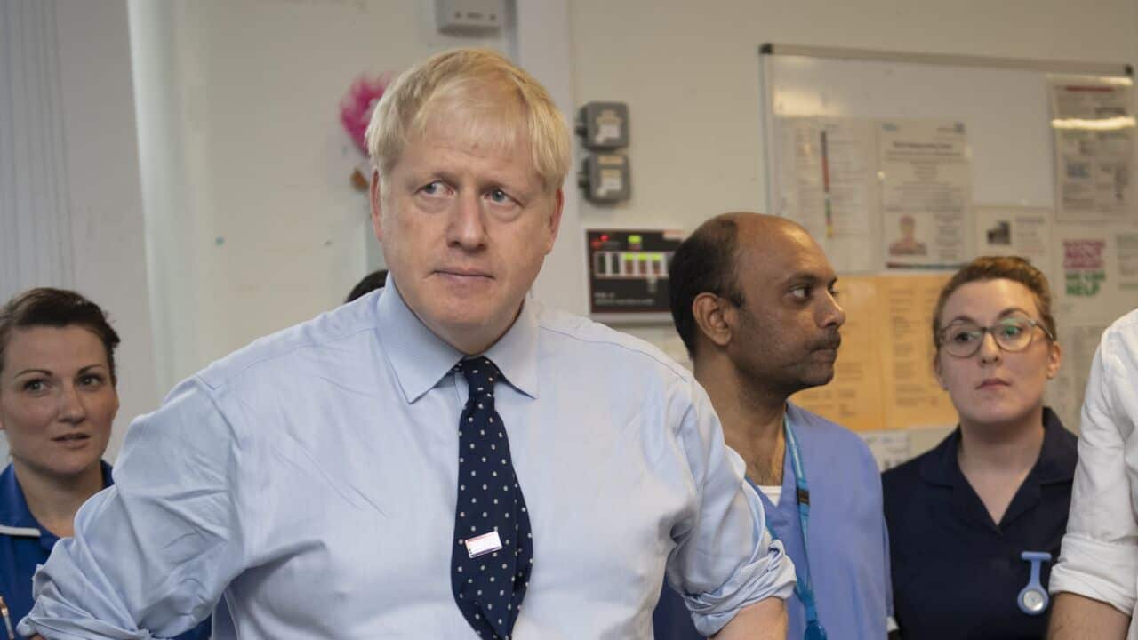 Britain's Prime Minister Boris Johnson