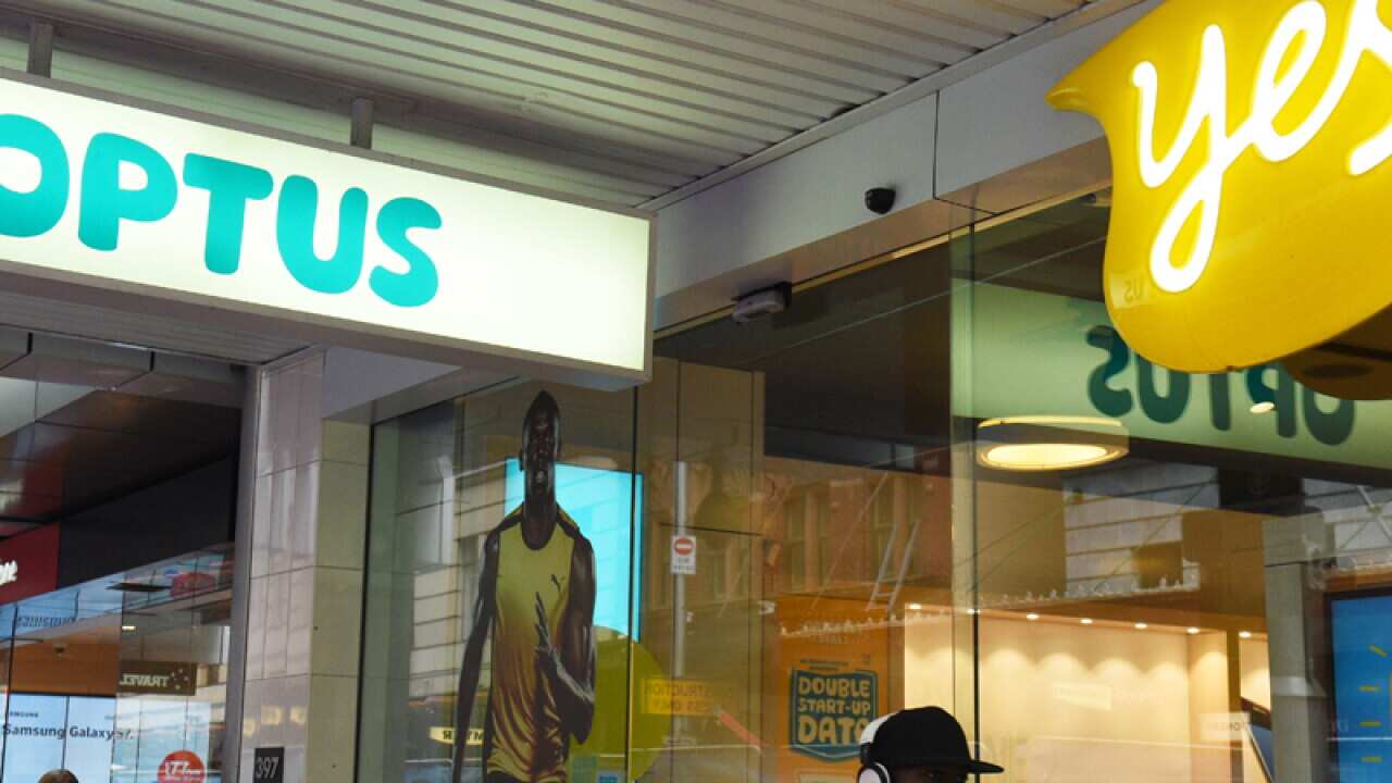 An Optus store
