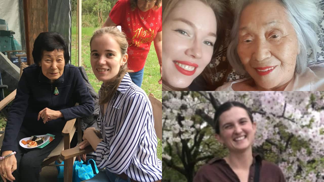 Granddaughters of Japanese war brides