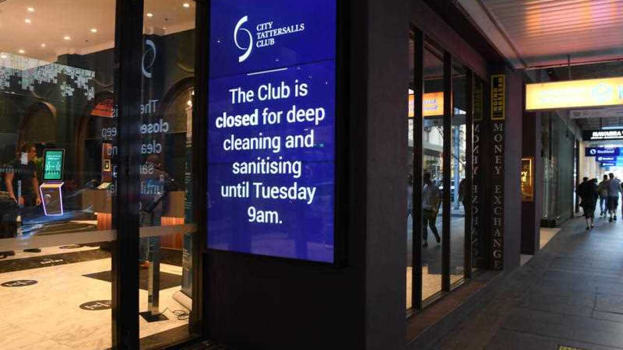 The Tattersalls Fitness Centre in the CBD in Sydney.