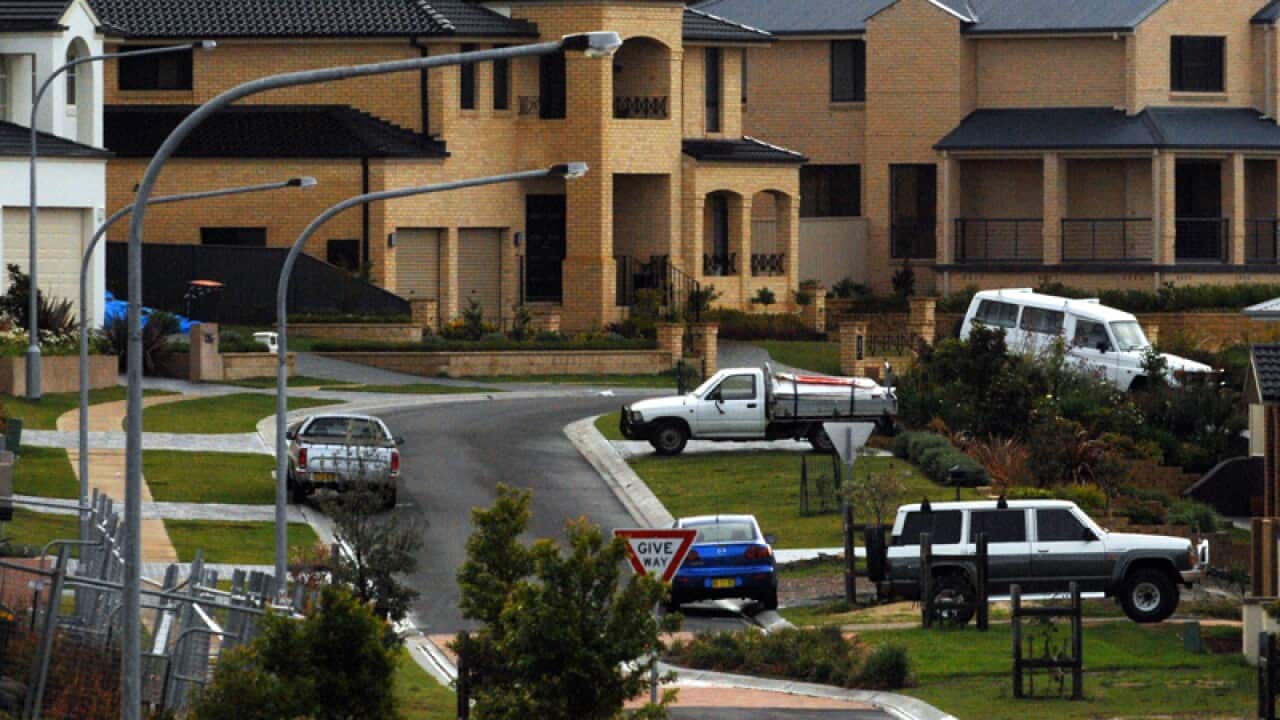 A newly-opened housing estate in Sydney