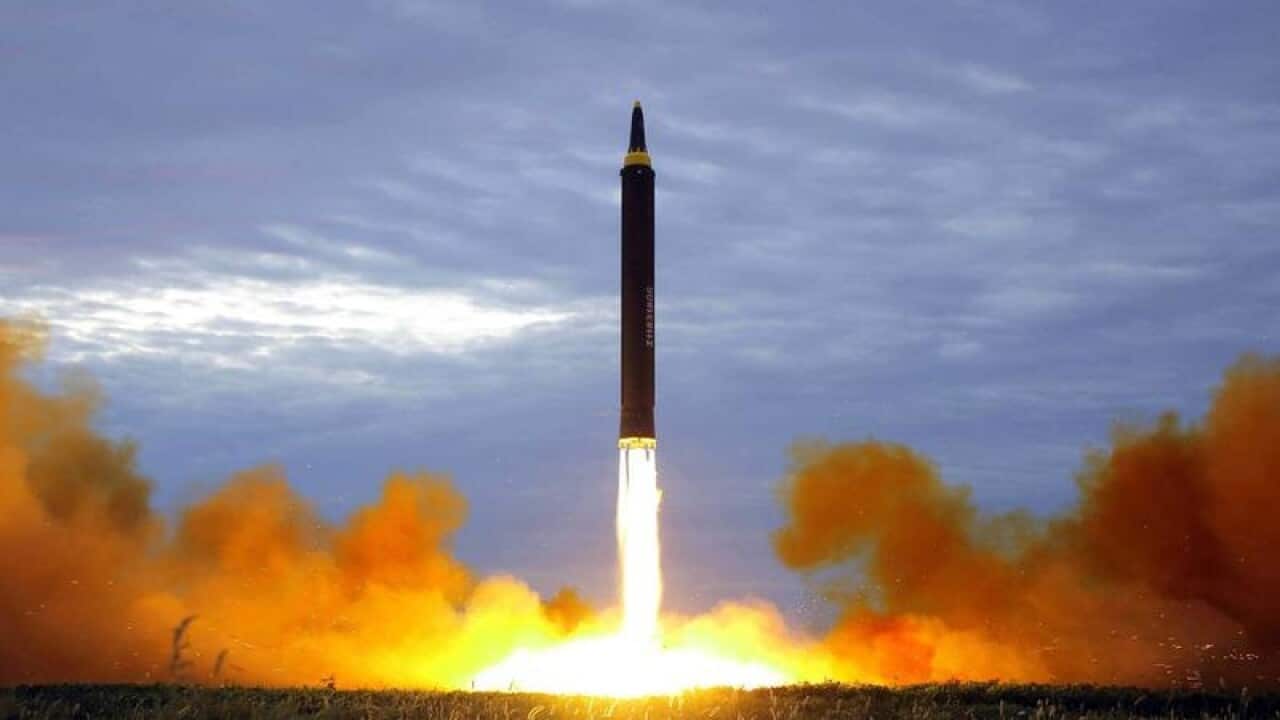 North Korea's 2017 testing of a Hwasong-12 intermediate range missile