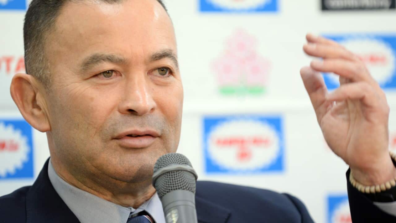 Former Wallabies coach and current Japan coach Eddie Jones