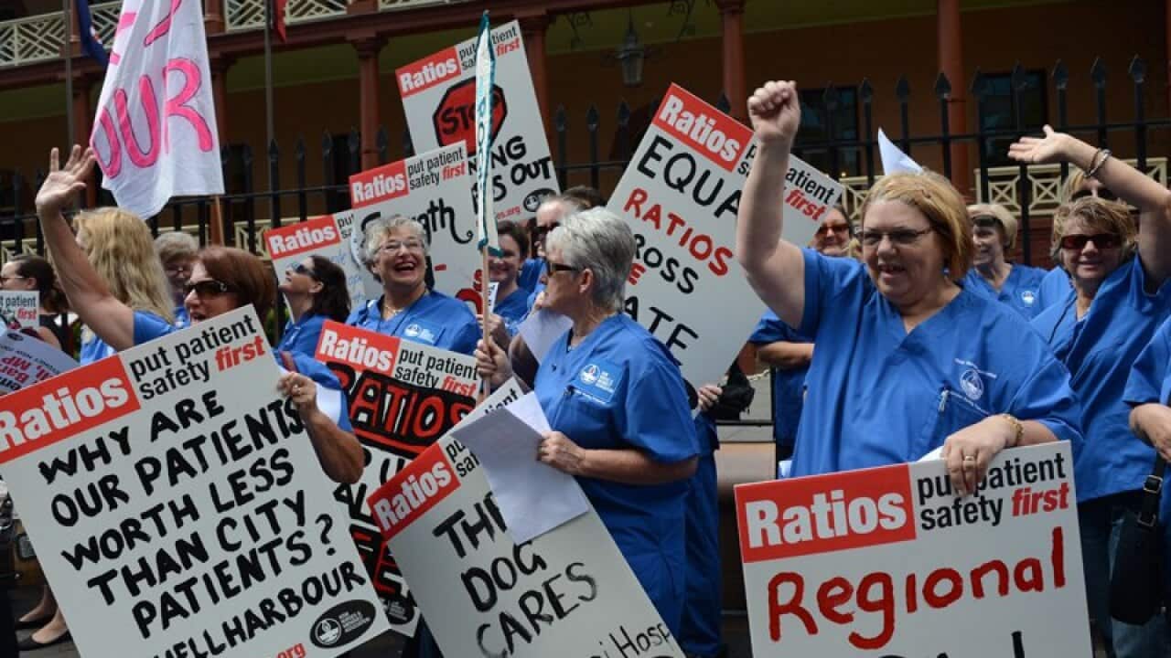 Union nurses will strike across NSW over concerns there aren't enough workers in the system.