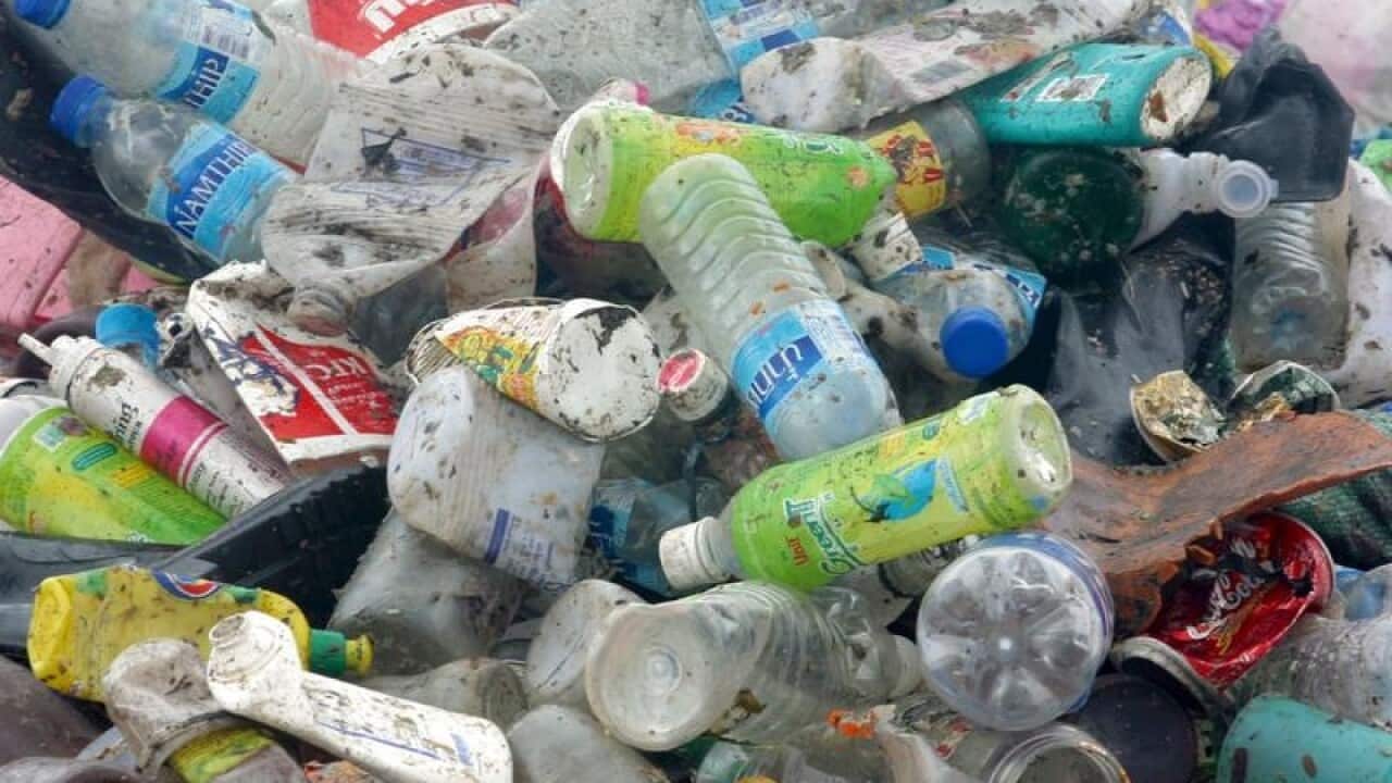 Plastic bottles