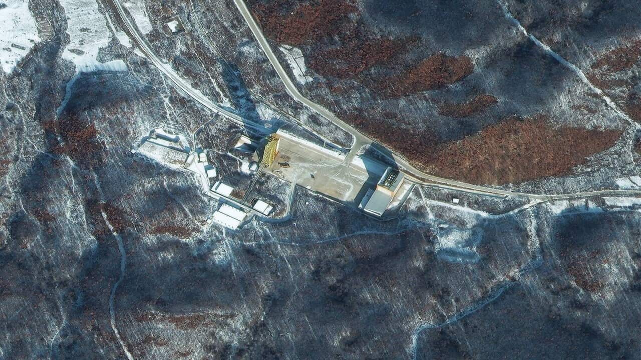 North Korea's Sohae Launch Pad.