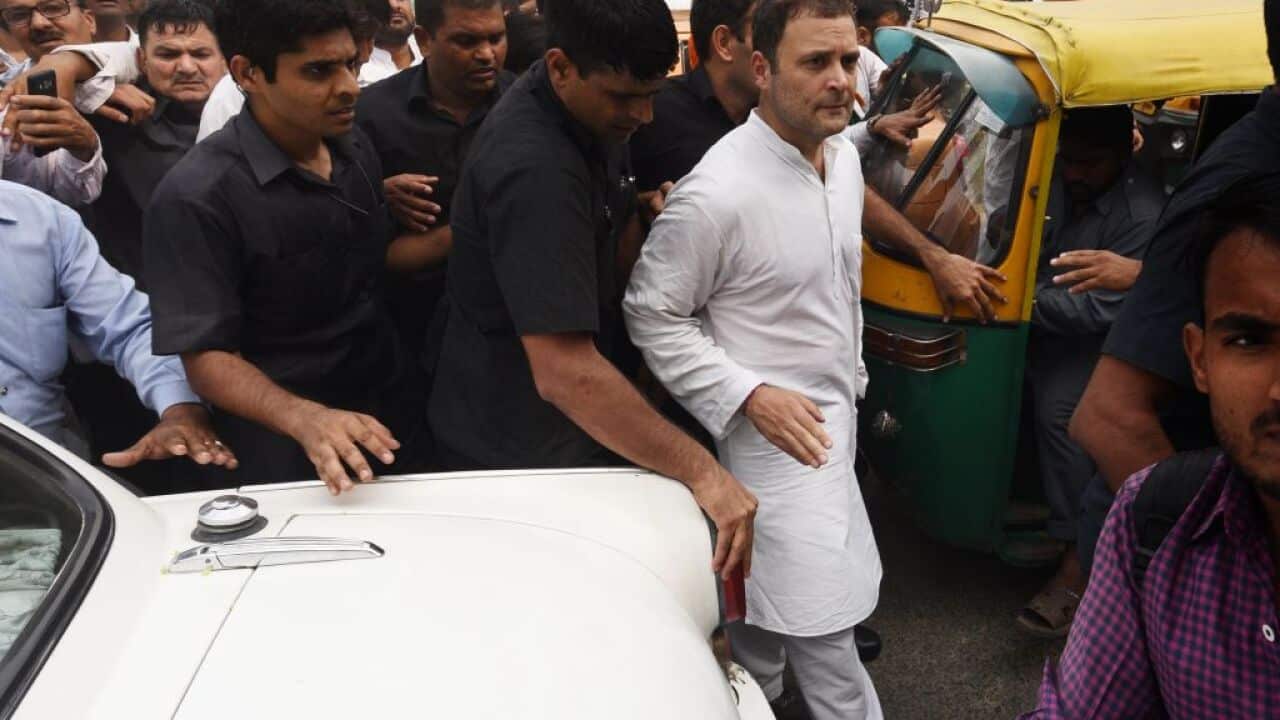 Congress President Rahul Gandhi Leads Protest Against CBI Directors Ouster