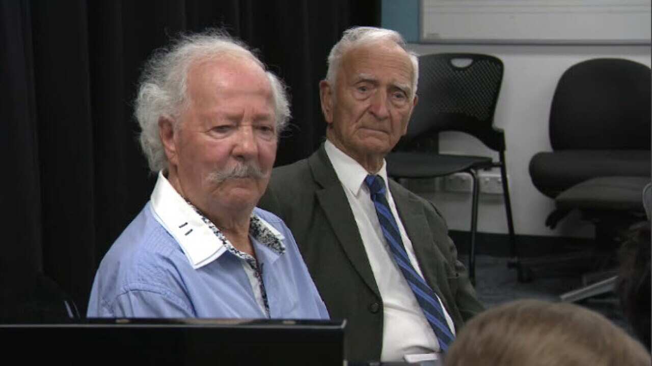Henry Korn, left, and Alfred Turner