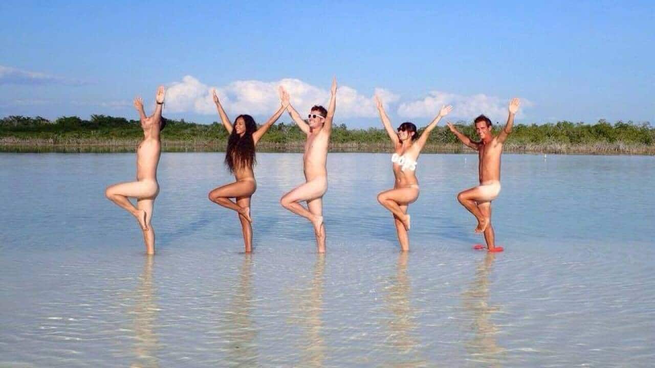 The rise of naked tourism, Bacalar