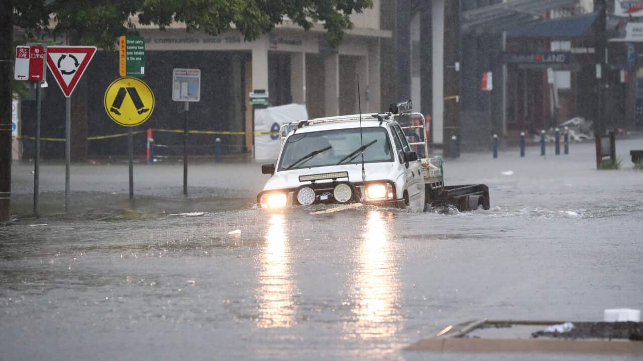 Flooding in Lismore, NSW, March 30, 2022 (AAP)