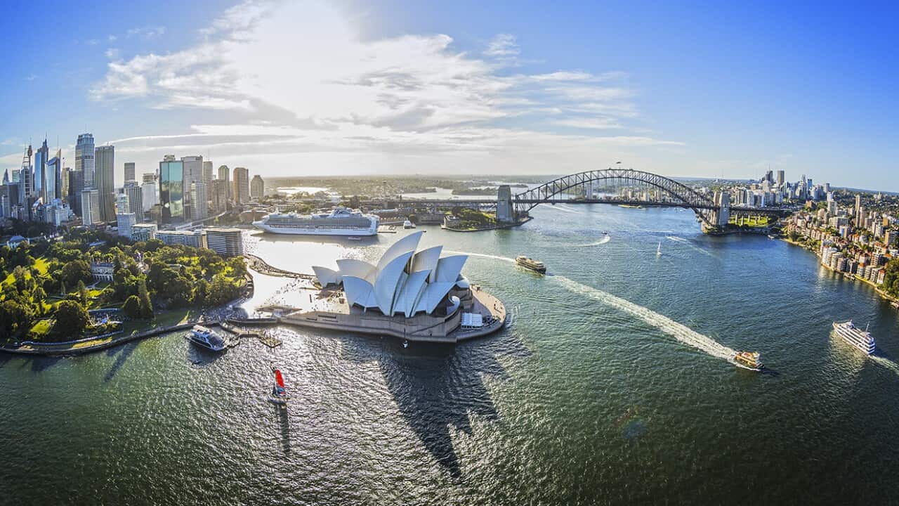 VIEW OF SYDNEY HARBOUR