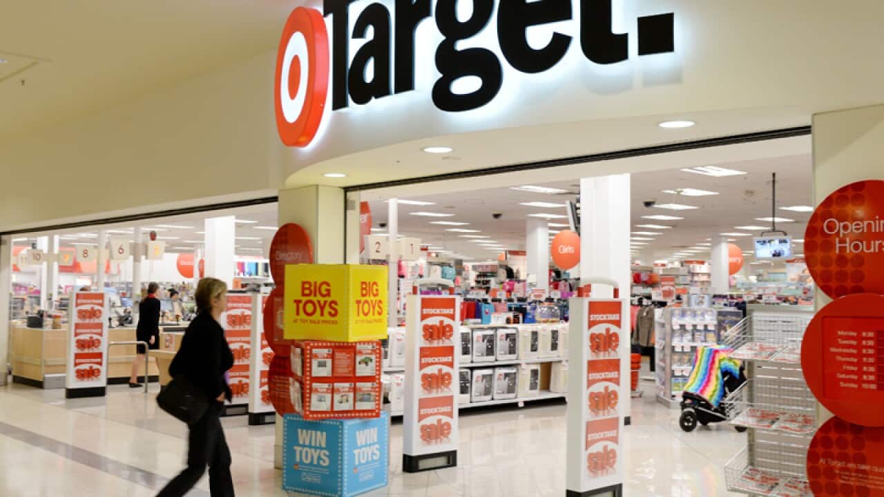 A Target department store in Sydney
