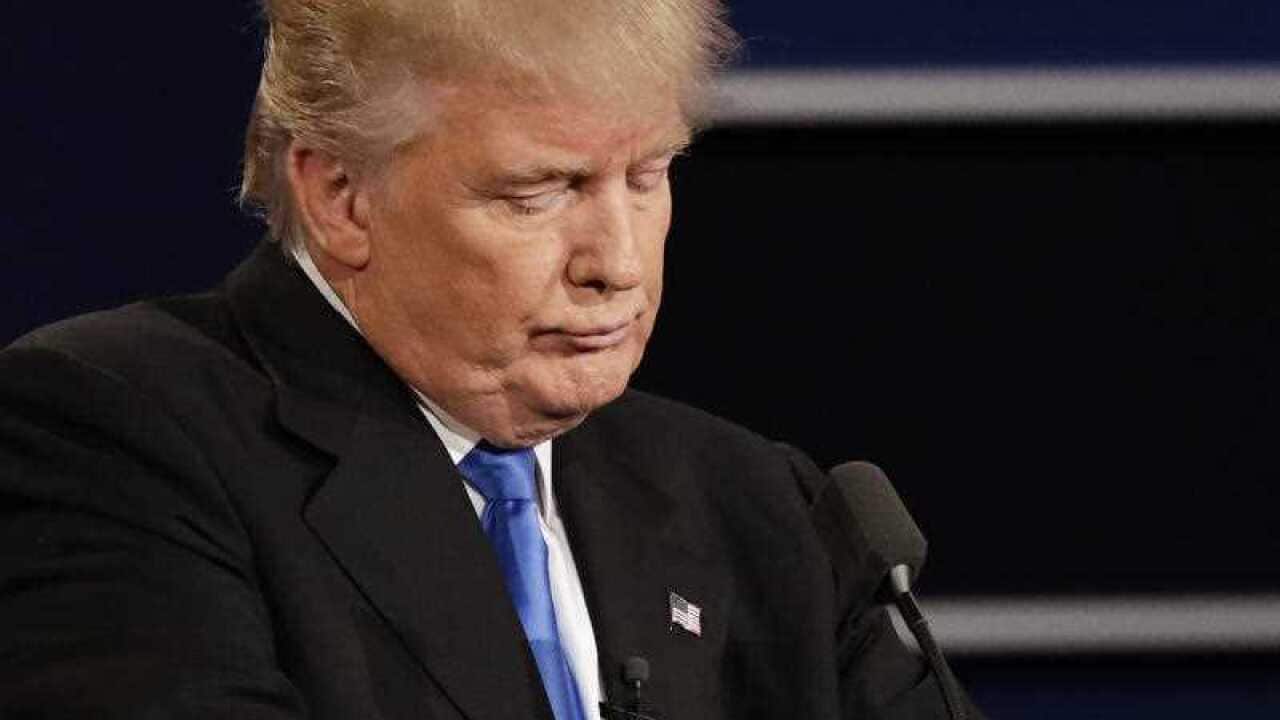 Republican presidential nominee Donald Trump