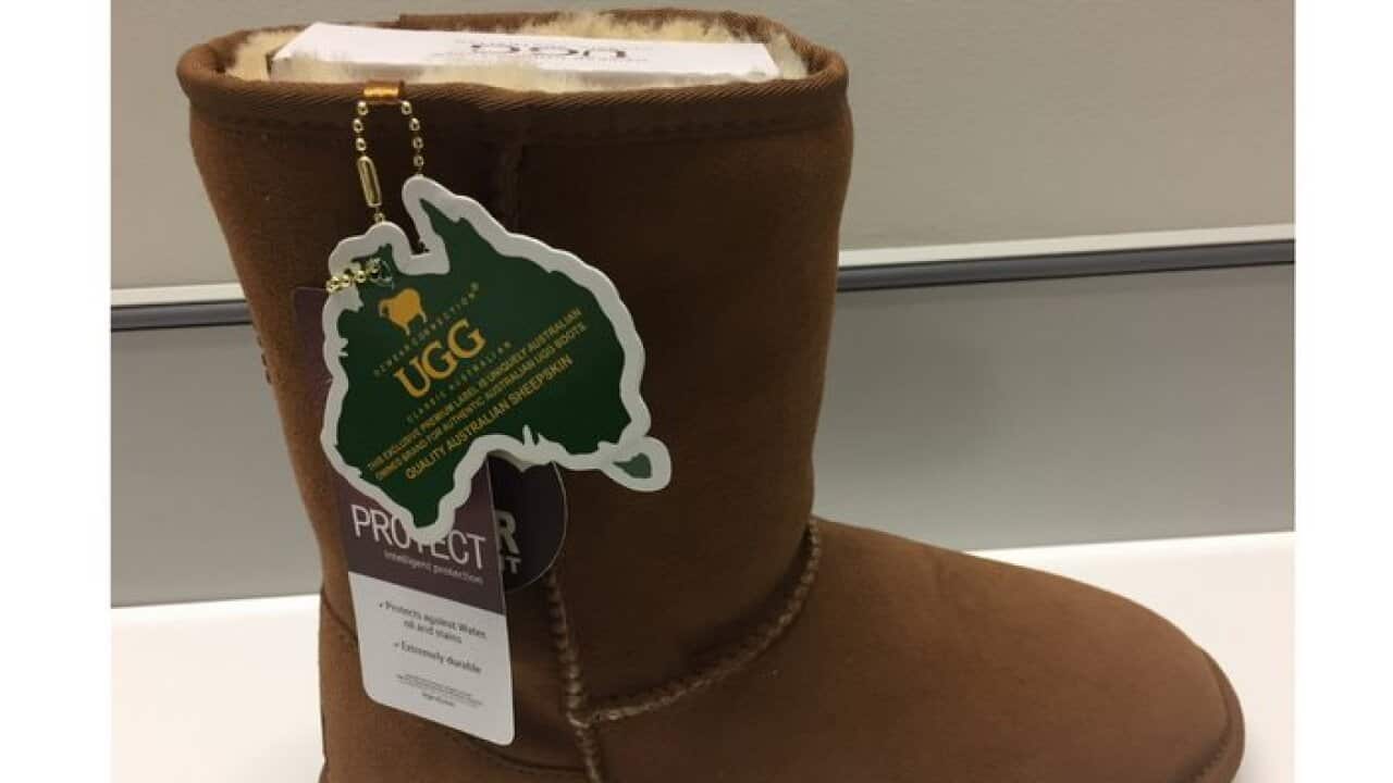 The iconic Ugg boots
