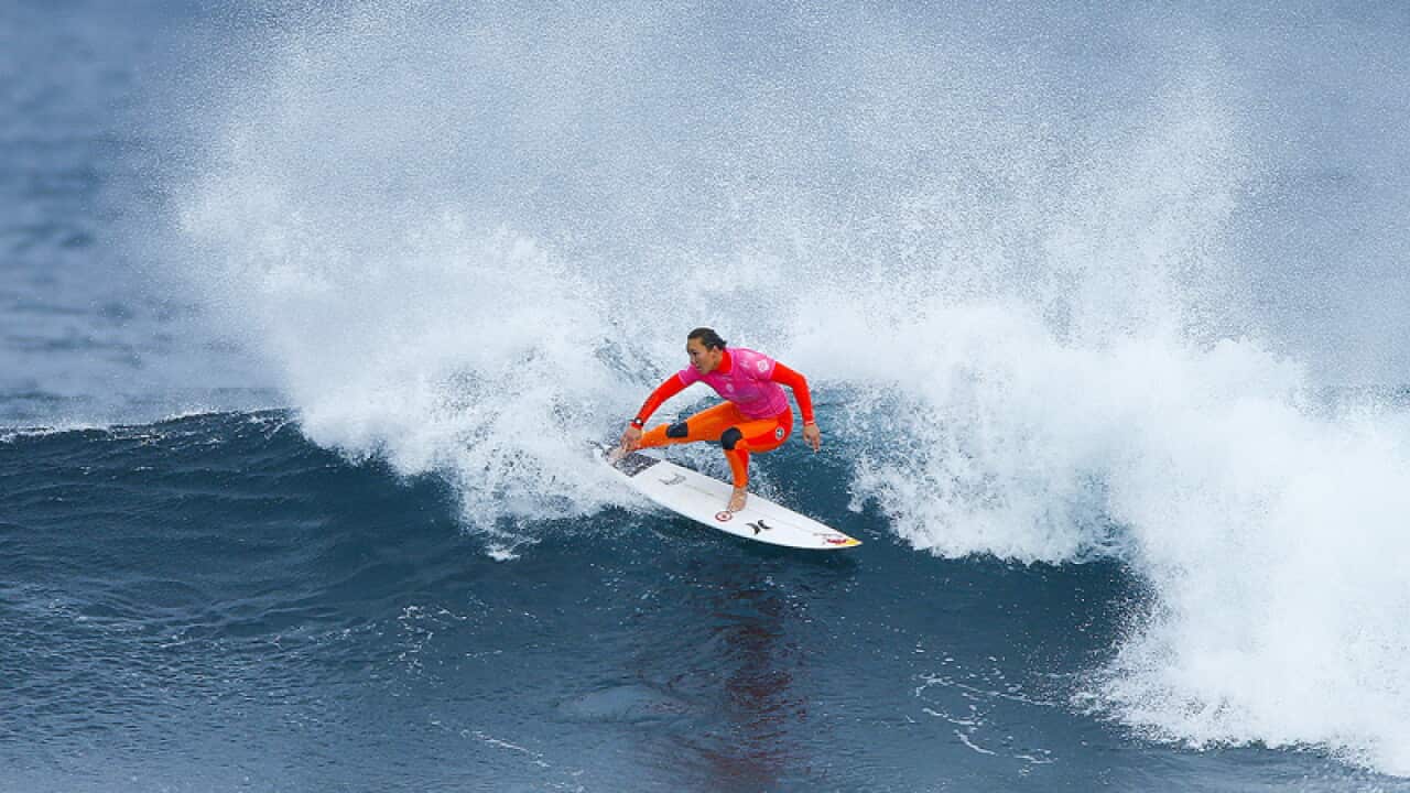 American surfer Carissa Moore.