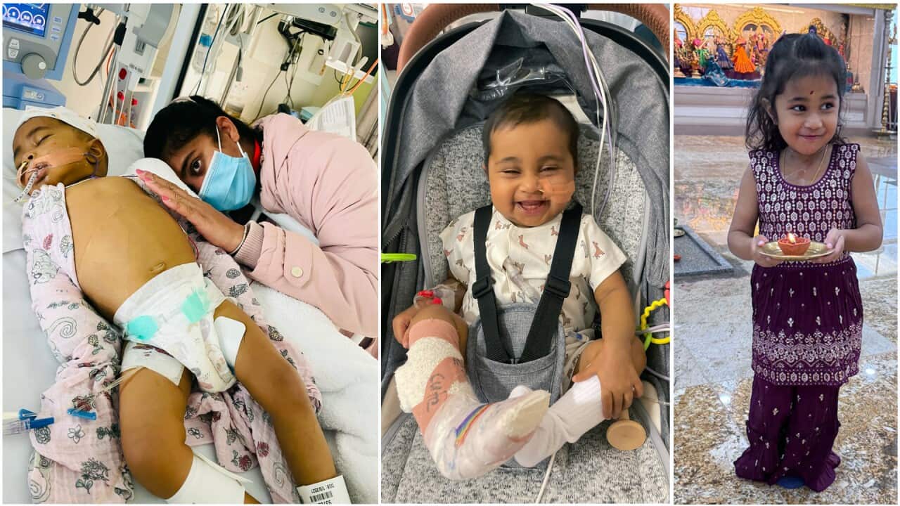 Jhanvi Beejay and mother spent several months in hospital