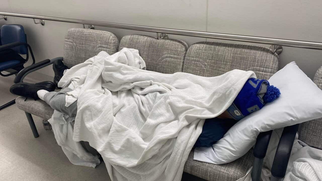 Boy who completed six months of chemotherapy waits 27 hours in hallway of Box Hill hospital (Louise Milligan twitter).jfif.jpeg