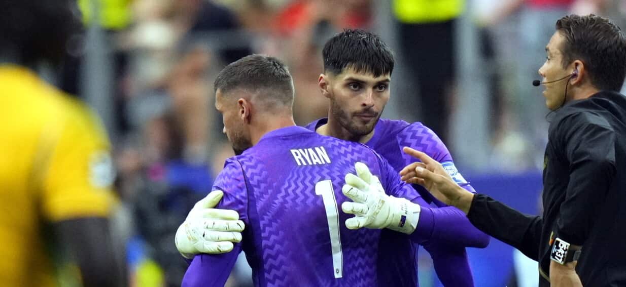 WATCH: Goalkeeper Patrick Beach reacts to controversial last-minute substitution