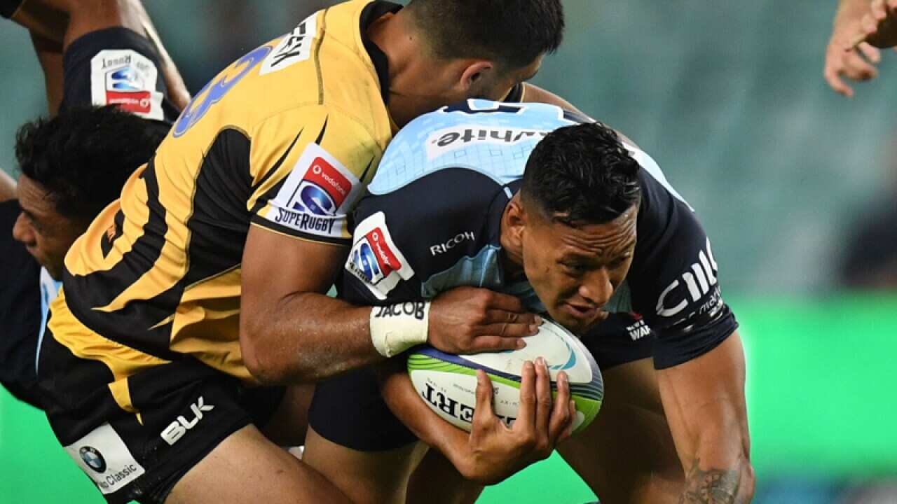 NSW Waratahs centre Israel Folau