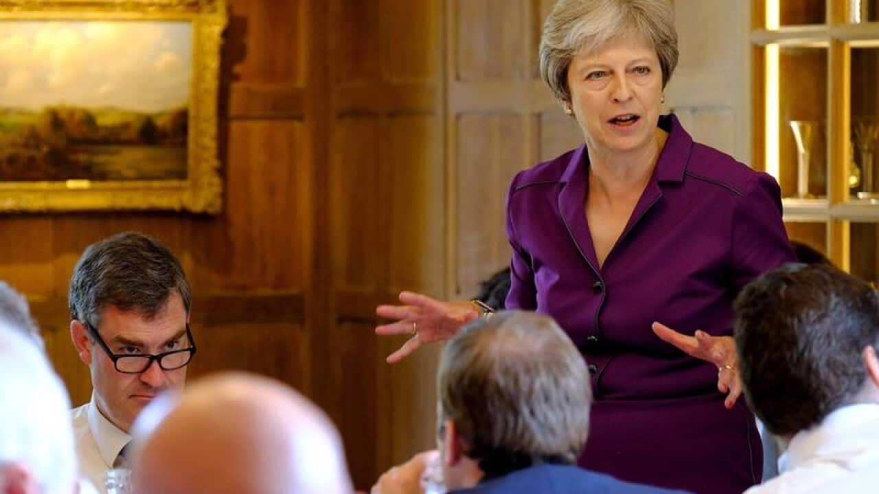 Theresa May.