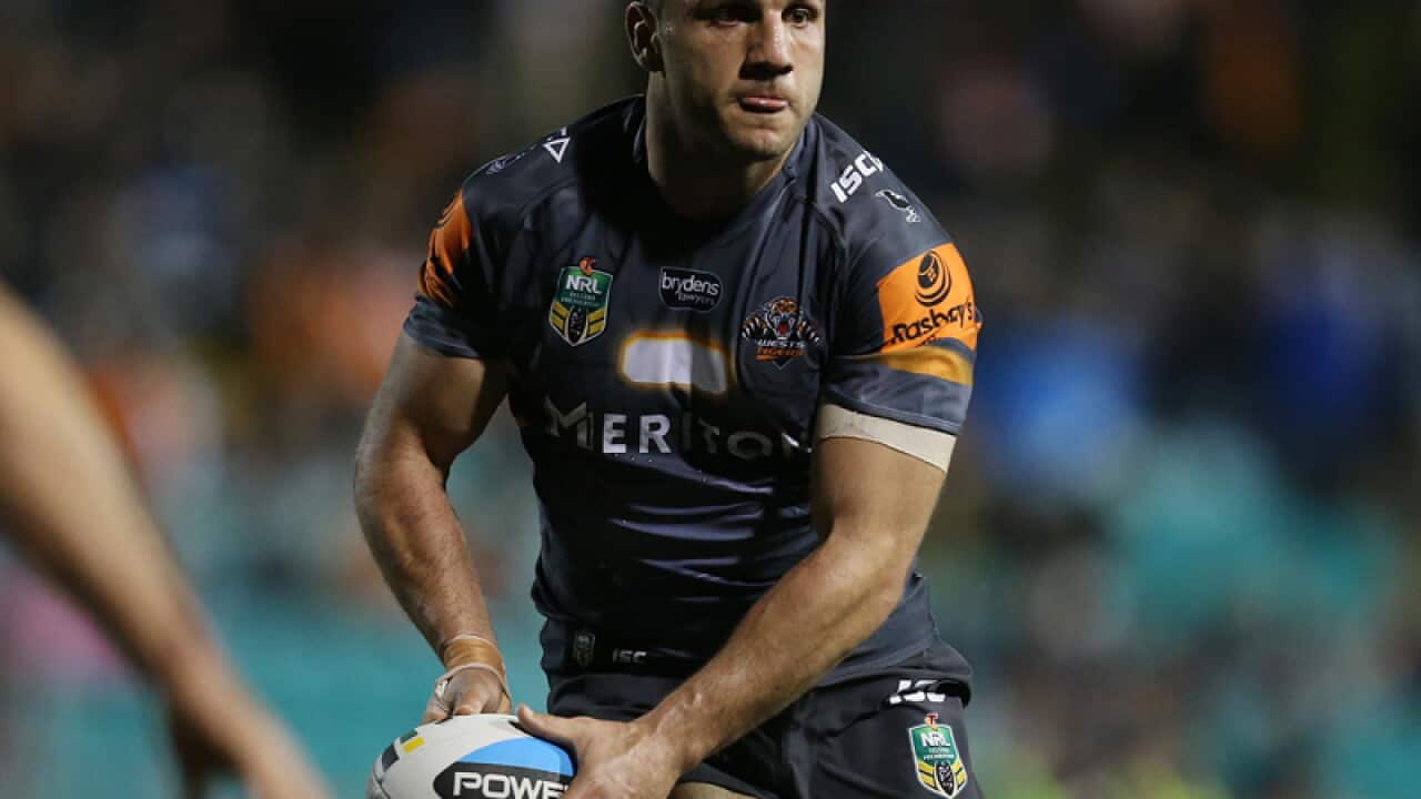Wests Tigers hooker Robbie Farah