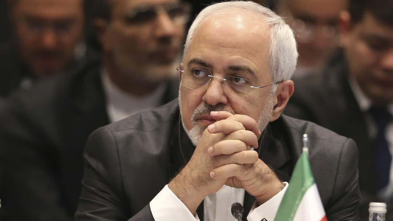 Iran's Foreign Minister Mohammad Javad Zarif.