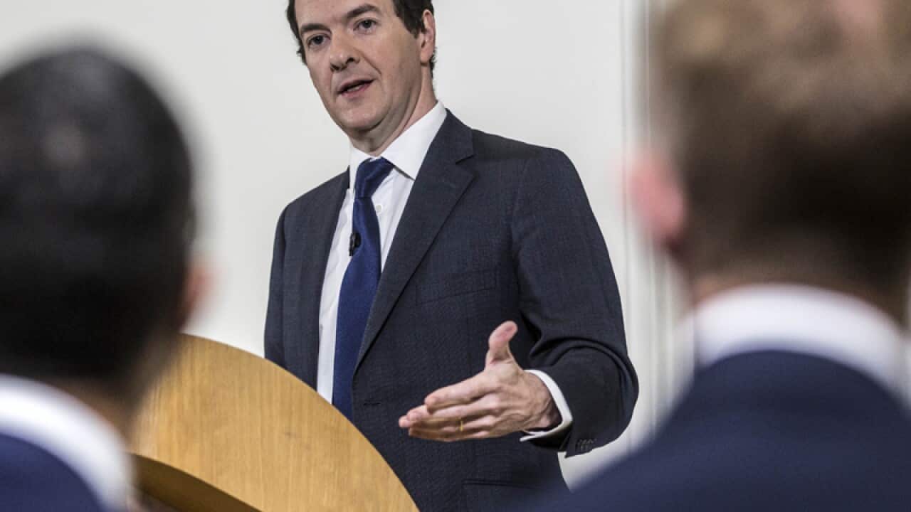British Chancellor of the Exchequer George Osborne