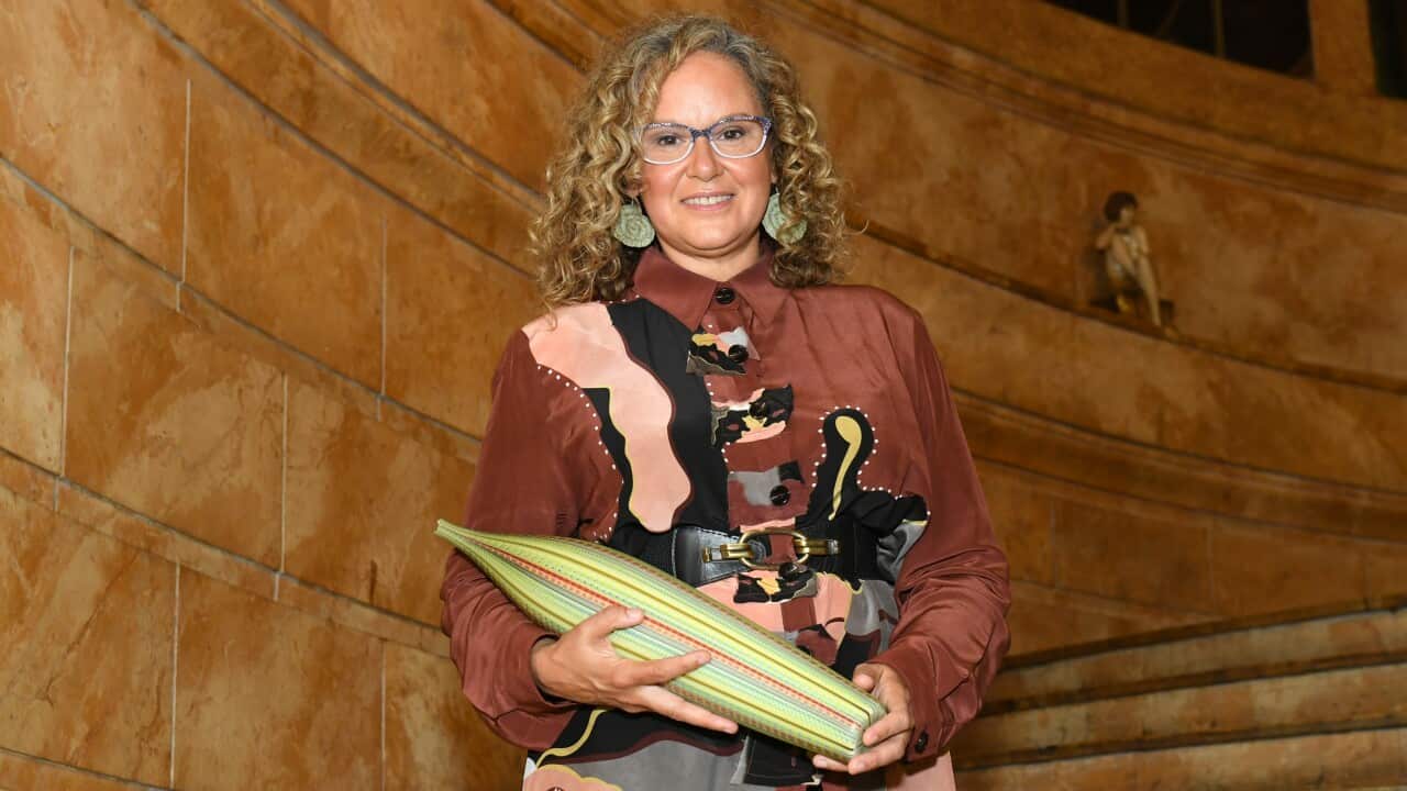 Leah Purcell accepts her Jury Grand Prize at State Theatre Sydney - Saturday 6th November, 2021