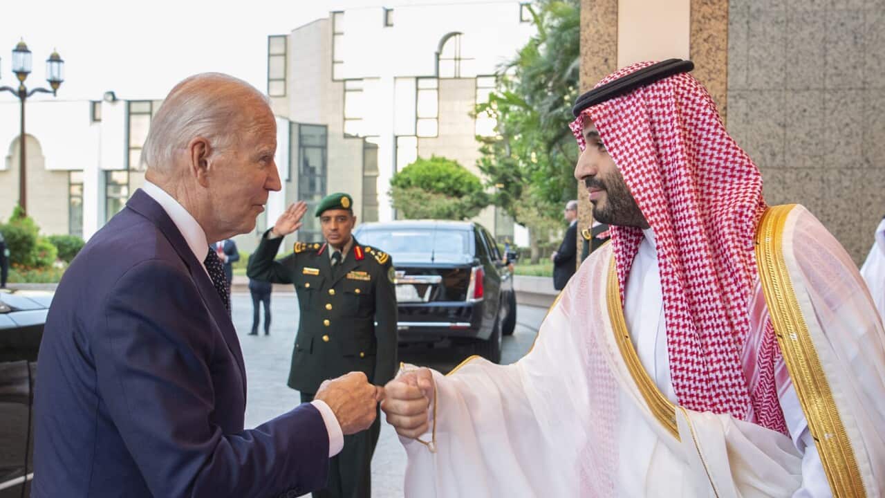 US President Joe Biden in Saudi Arabia