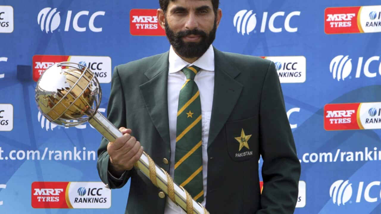 Pakistan's skipper of Test cricket team Misbah-ul-Haq