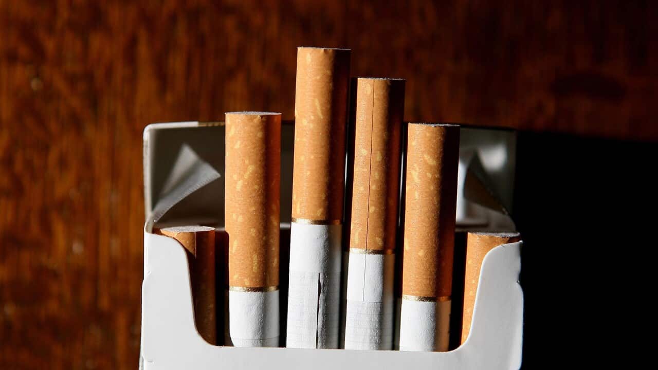 File photo of a pack of cigarettes