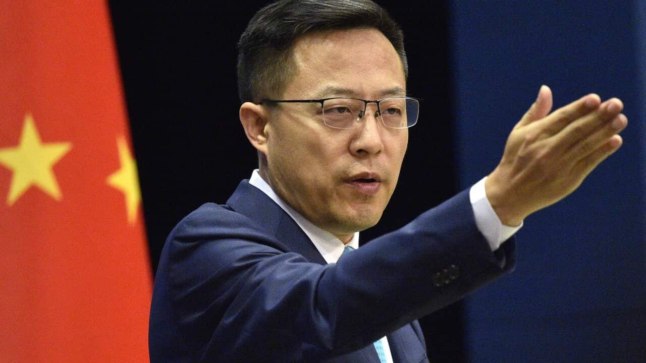 Chinese Foreign Ministry spokesman Zhao